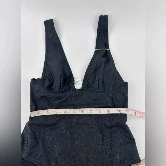 NWT Zimmermann Swim Snake animal print one piece swimsuit Black AU 1 US 4-6 - Picture 8 of 8